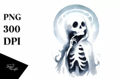 Colorful Halloween Style Drawing with Lost Soul | Product Image 3