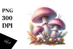 Detailed Mushroom, Transparent PNG Product Image 1