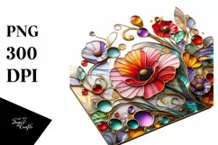 Watercolor Luxury Flower Splash Clipart Product Image 3