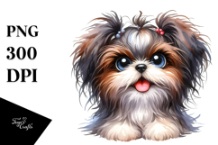Happy Shih Tzu, Transparent PNG Product Image 1