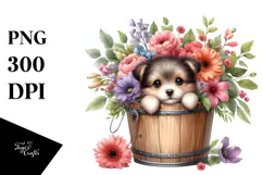 Cute Baby Dog PNG Product Image 1