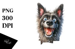 Crazy Great Dane Smiling Clipart Product Image 3