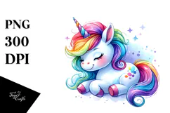 Cute Halloween Unicorn PNG Product Image 1