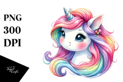 Cute Halloween Unicorn PNG Product Image 1