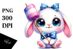 Goofy Baby Bunny PNG Product Image 1