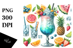Frozen Cocktail Creative PNG Product Image 1
