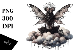 Gothic Fairy Flower PNG Product Image 1