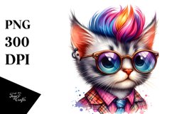 revolted baby cat, High-Quality PNG Product Image 3