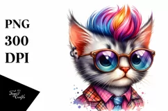revolted baby cat, High-Quality PNG Product Image 3