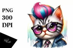 revolted baby cat, High-Quality PNG Product Image 3