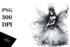 Washed Gothic Fairy, Transparent PNG Product Image 1