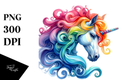Simple Unicorn PNG Product Image 1