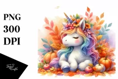 Colorful Pastel Unicorn Swing, PNG Product Image 3