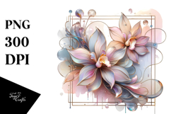 Shiny Orchid Material Splash, PNG Product Image 1