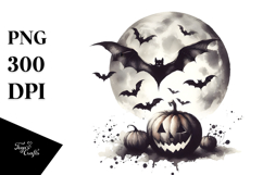 Simple Halloween Image with Spider PNG Product Image 1