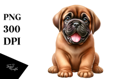 Baby Mastiff PNG Product Image 1