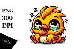 Colorful Baby Oriole Cartoon | Sublimation | Clipart Product Image 1