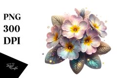 Shiny Primrose with Material | Clipart Product Image 1