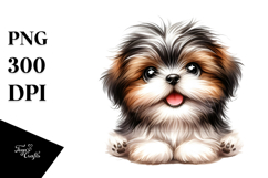 Happy Shih Tzu, Transparent PNG Product Image 1