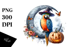 Parrot for Halloween, High-Res PNG Product Image 1