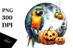 Parrot for Halloween, High-Res PNG Product Image 1