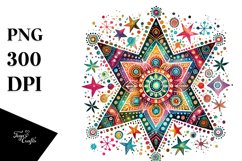 Simple Boho Star PNG Product Image 1