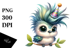 Cool Macaw Baby PNG Product Image 1