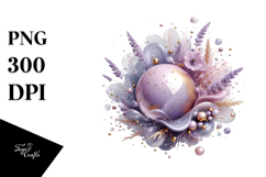 Abstract Lavender Material PNG Product Image 1