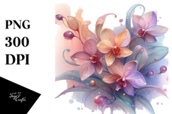 Shiny Orchid PNG Product Image 1