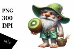 Gnome Digital Painting Beach Wear Clipart Product Image 3