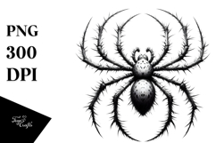 Spider Digital Painting, PNG Product Image 1