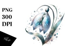 Detailed Snowdrop | Clipart Product Image 1