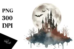 Vintage Halloween Castle, 20 oz Tumbler Product Image 1