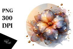 Abstract Impatiens, PNG Product Image 1