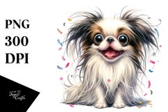 Crazy Looking Japanese Chin | Sublimation | Clipart Product Image 1