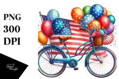 Vintage Vibrant Bicycle with Balloons, 20 oz Tumbler Product Image 1