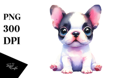 Expressive Boston Terrier, Transparent PNG Product Image 1
