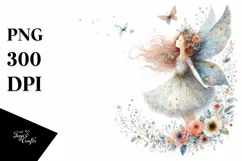 Whimsical Fairy | Sublimation | PNG Clipart Product Image 3