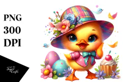 Crazy Baby Duck Detective PNG Product Image 1