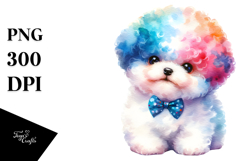 Expressive Bichon Frise, Transparent PNG Product Image 1