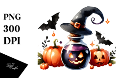 Simple Halloween Potion, Transparent PNG Product Image 1