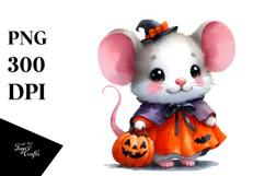 Vibrant Baby Mouse for Halloween, 20 oz Tumbler Product Image 1