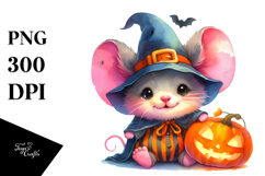 Vibrant Baby Mouse for Halloween, 20 oz Tumbler Product Image 1