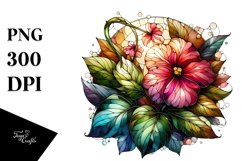 Detailed Stained Impatiens Round Splash Product Image 3