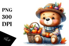 Colorful Baby Bear | Sublimation | PNG Clipart Product Image 3