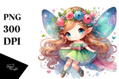 Colorful Fairy Clipart Product Image 3