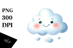 Happy Cloud, PNG Product Image 1