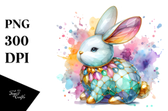 Pastel Bunny PNG Product Image 1