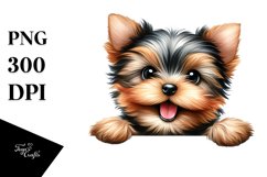 Crazy Baby Yorkshire Terrier | Summer Clipart Product Image 3