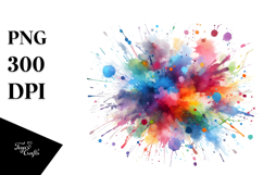Colorful Brushstroke, Transparent PNG Product Image 1